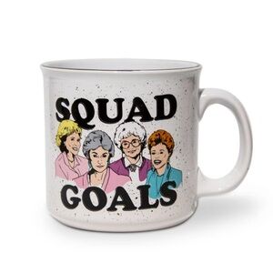 The Golden Girls "Squad Goals" Ceramic Camper Mug